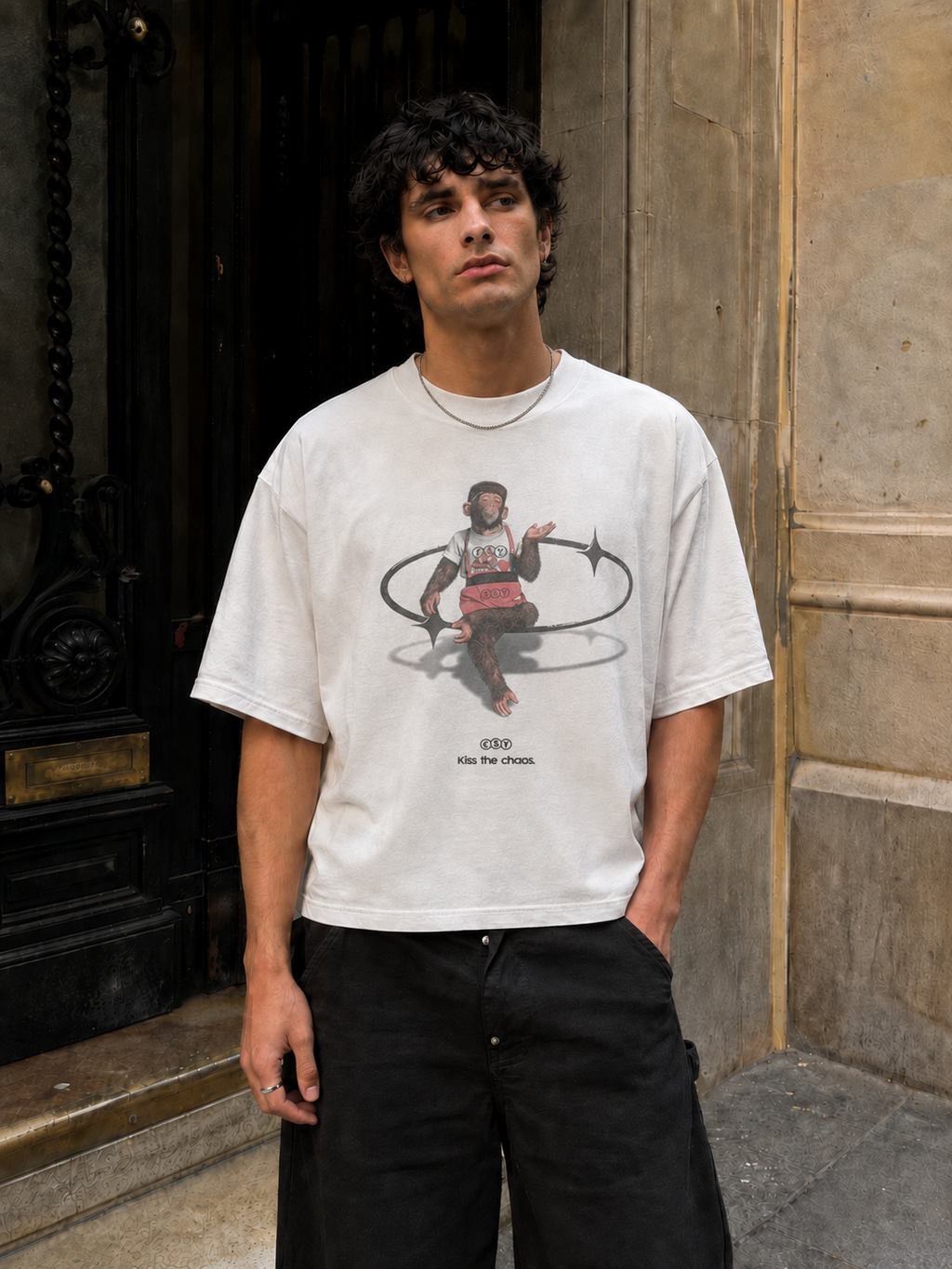 Monkey Kisses | Camiseta Oversize