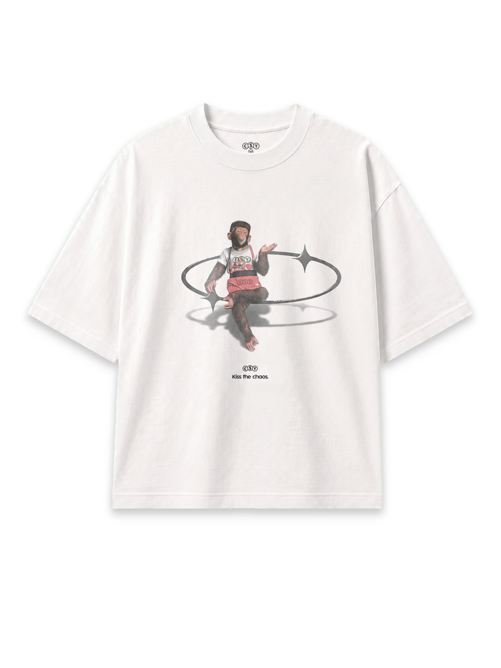 Monkey Kisses | Camiseta Oversize