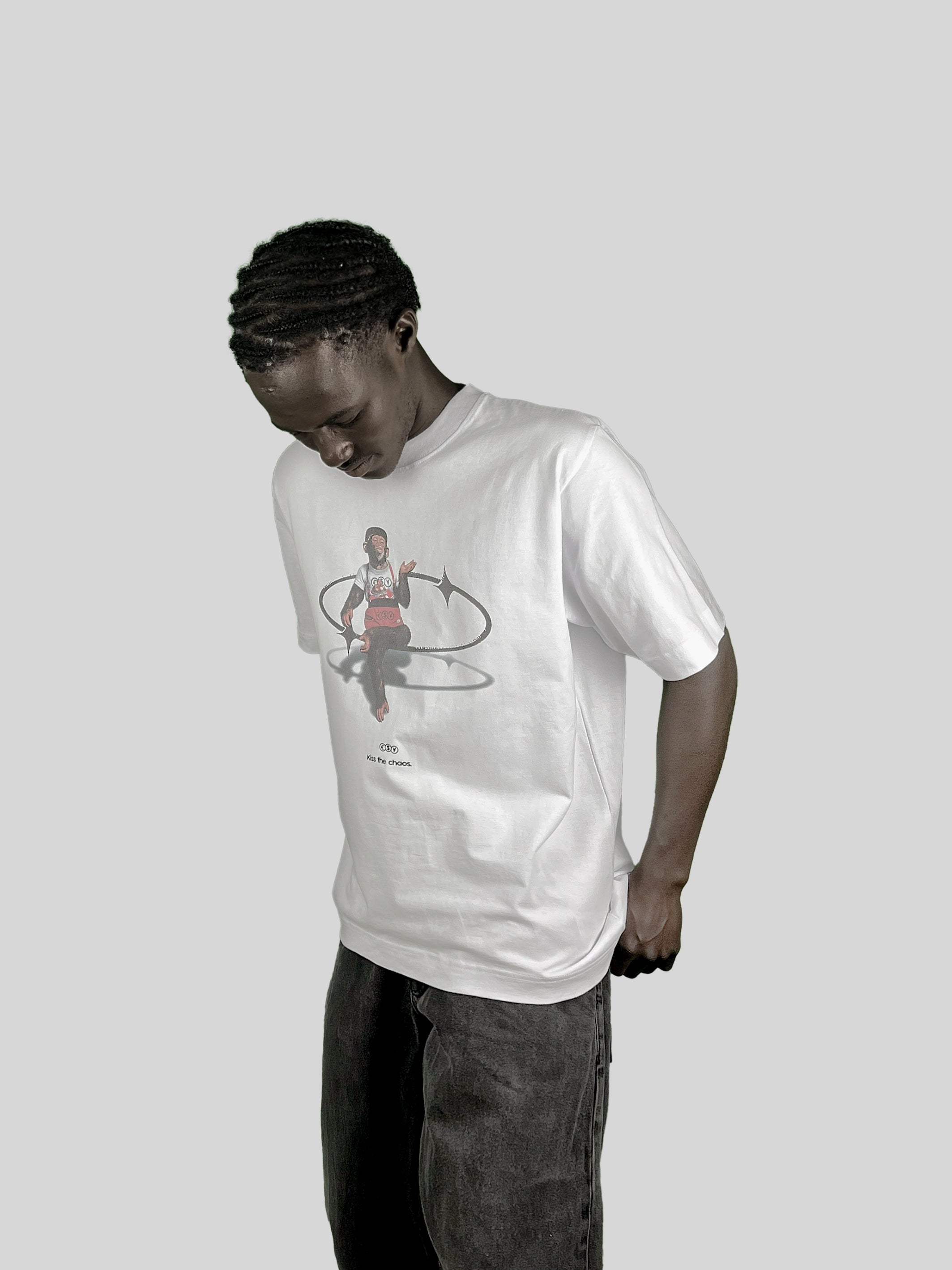 Kiss the chaos* Camiseta Oversize