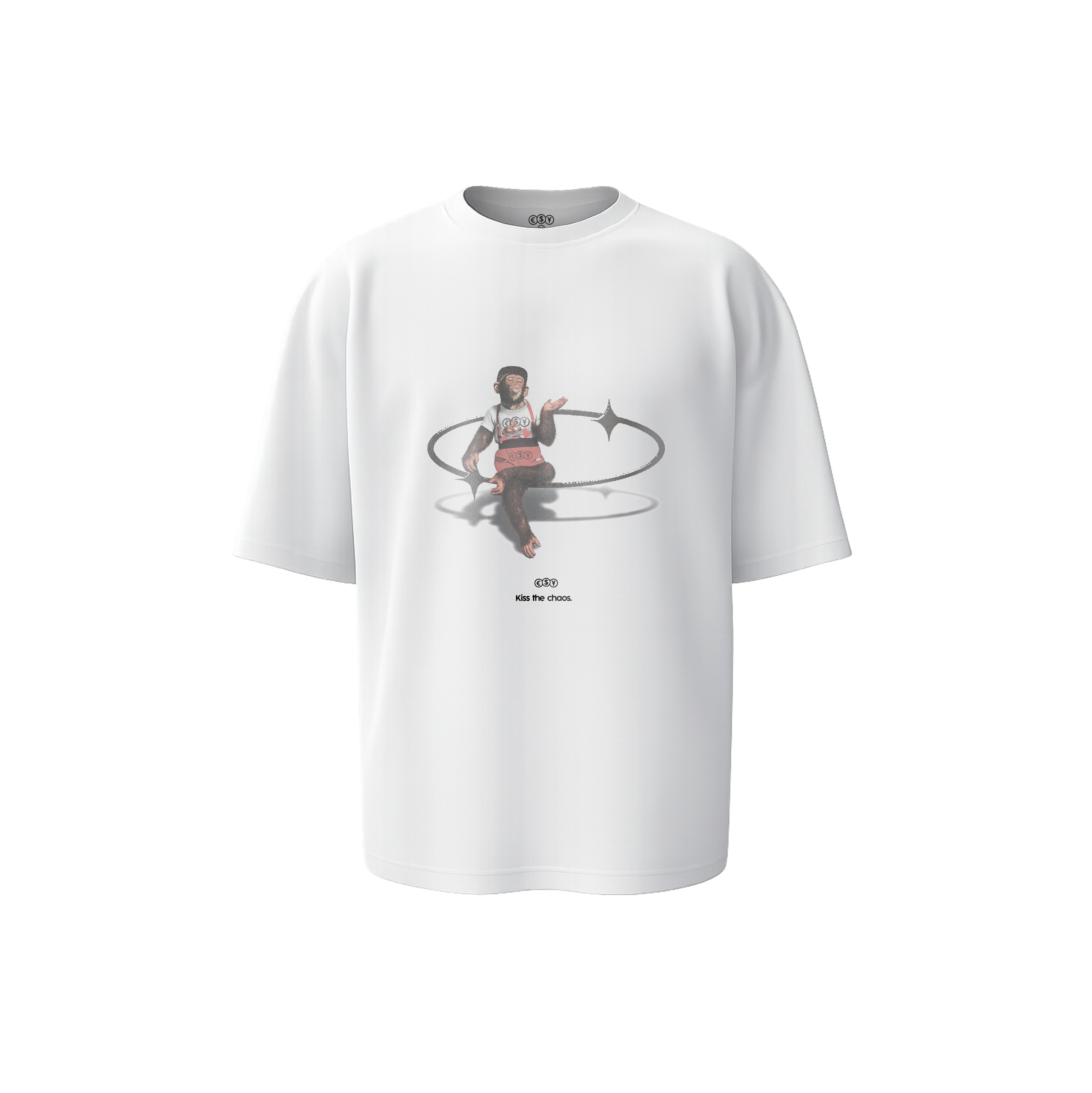 Kiss the chaos* Camiseta Oversize