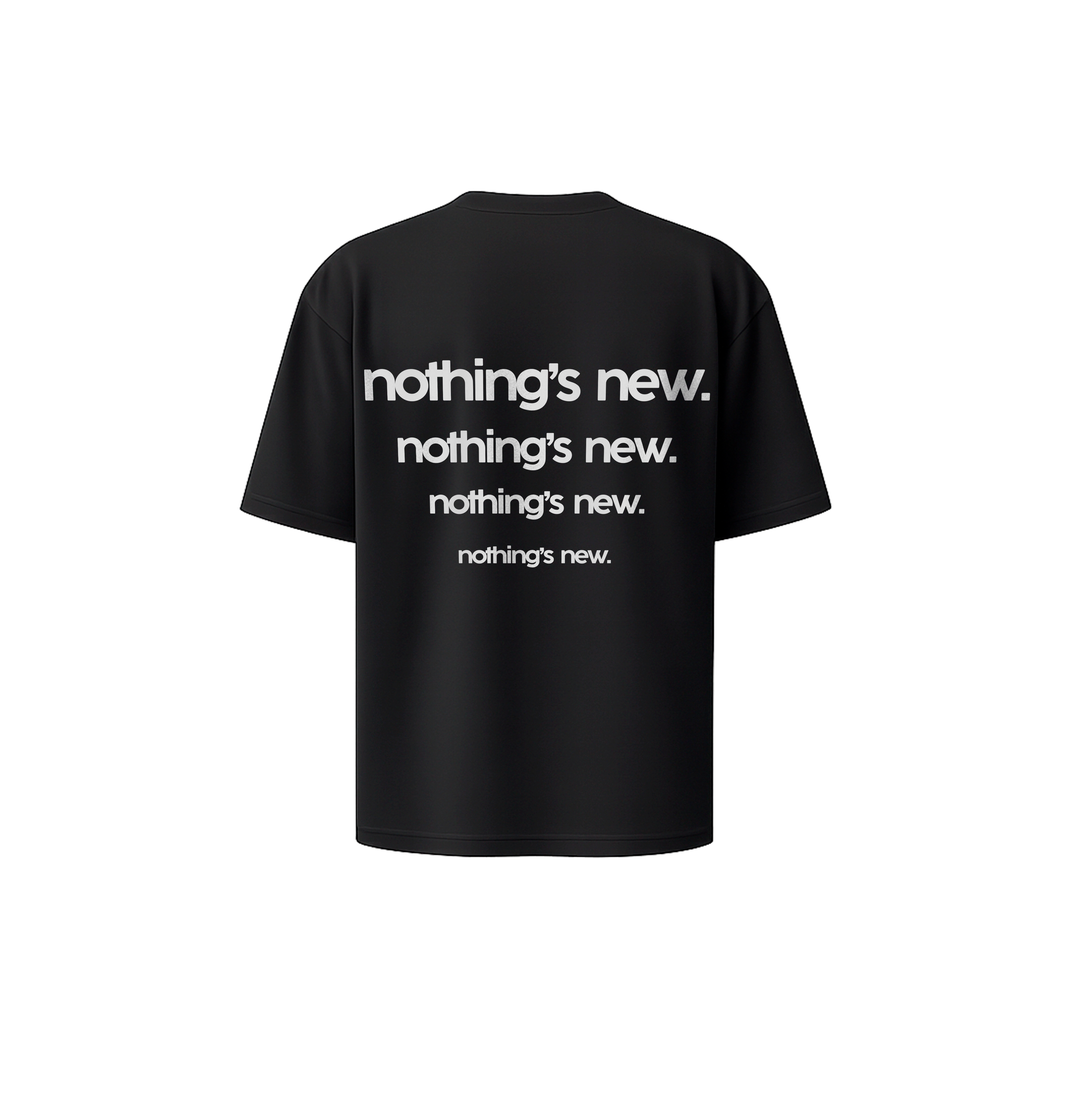 Nothing´s new* Camiseta Oversize