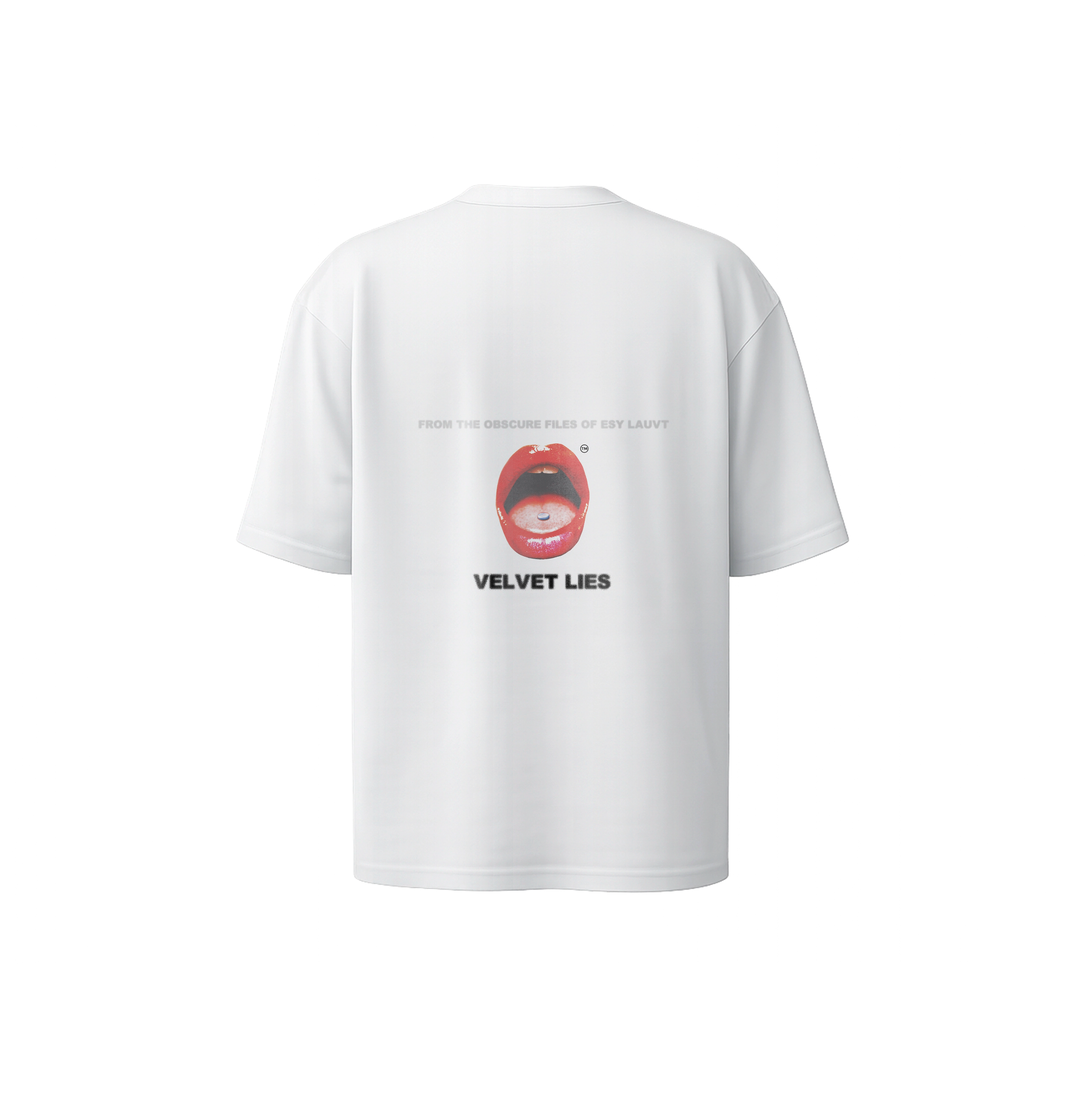 Velvet Lies* Camiseta Oversize