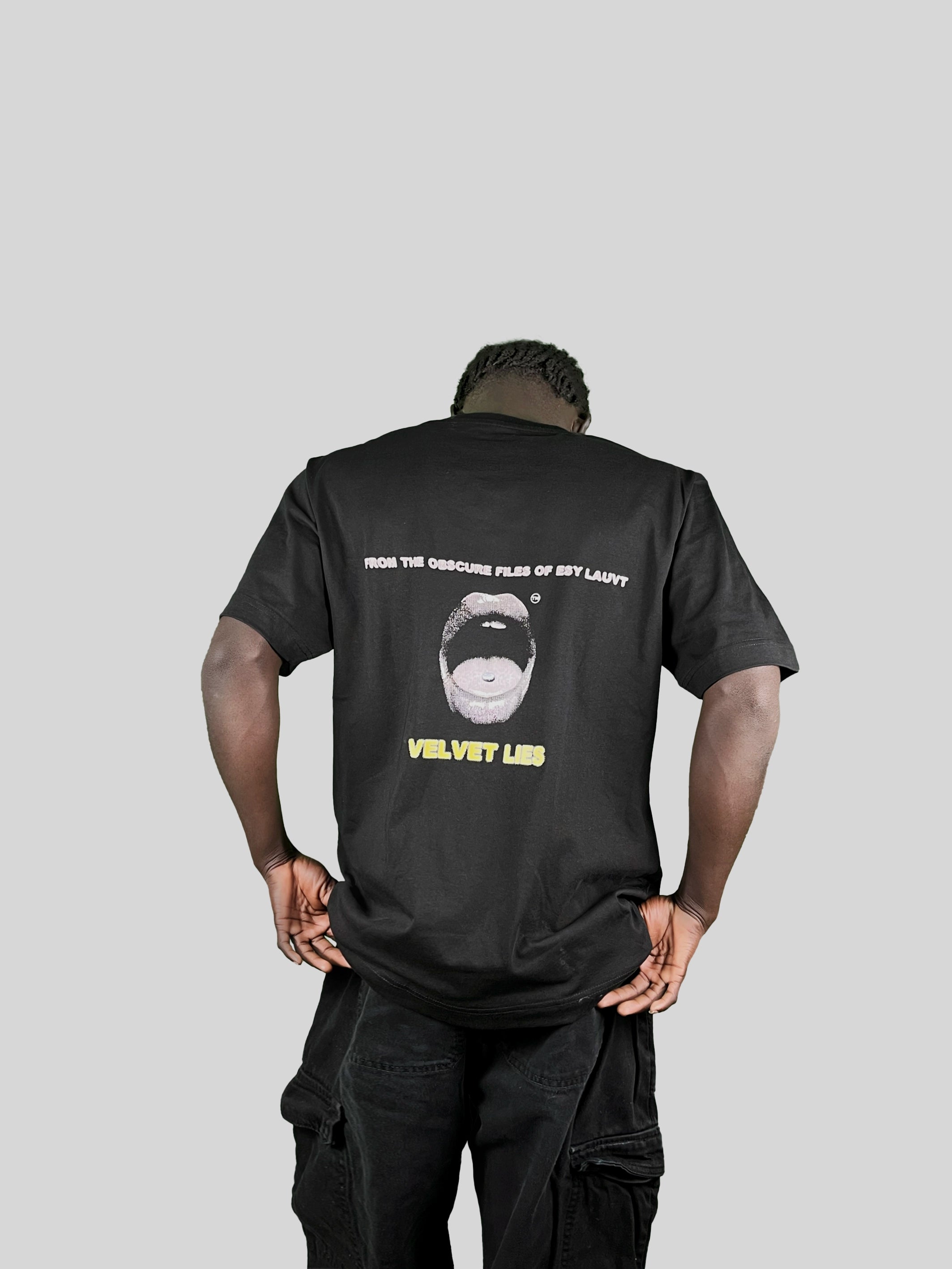 Velvet Lies* Camiseta Oversize