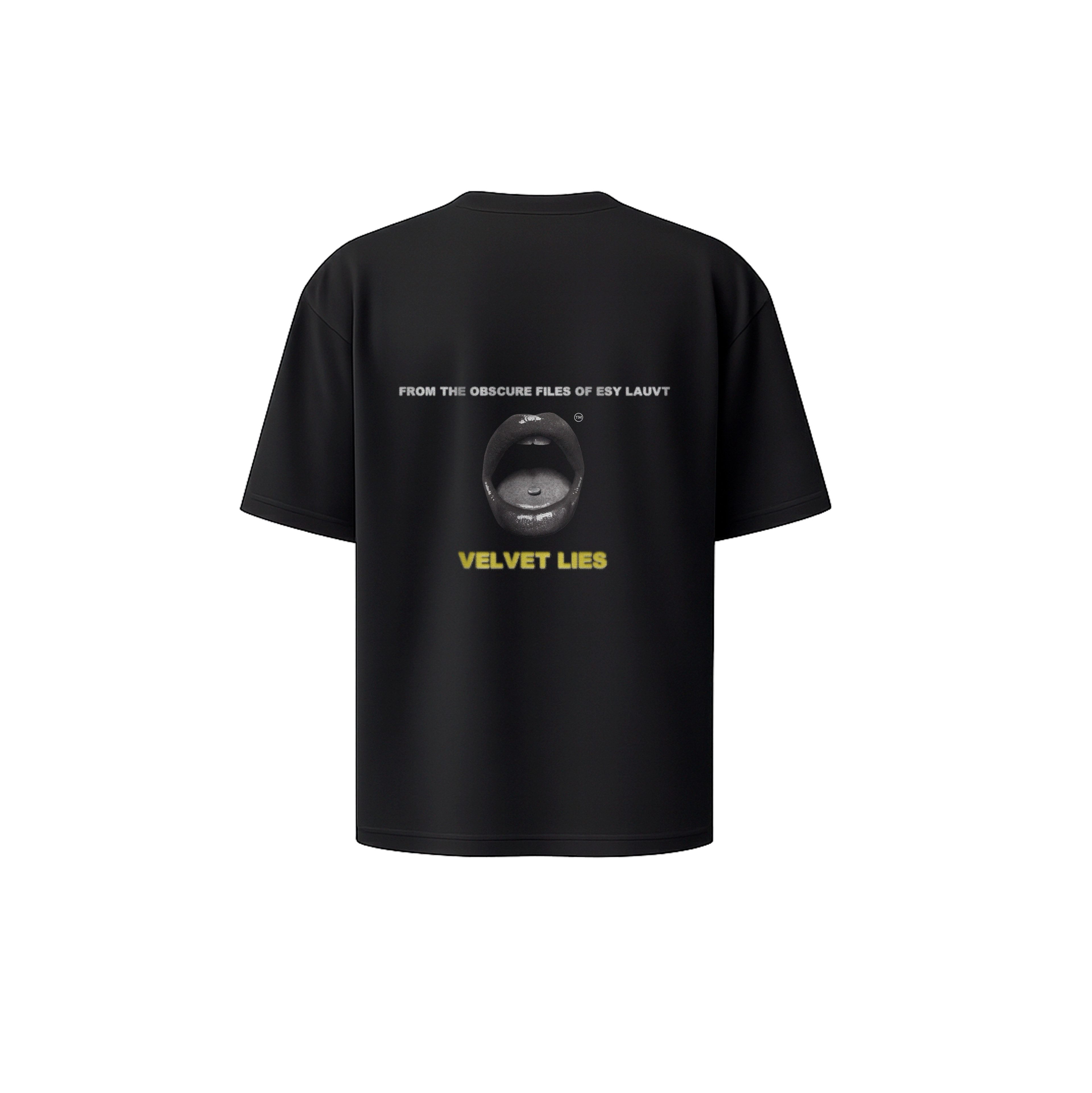 Velvet Lies* Camiseta Oversize